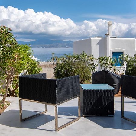 Just Blue With Amazing Sea Views In Piso Livadi Villa Exterior photo