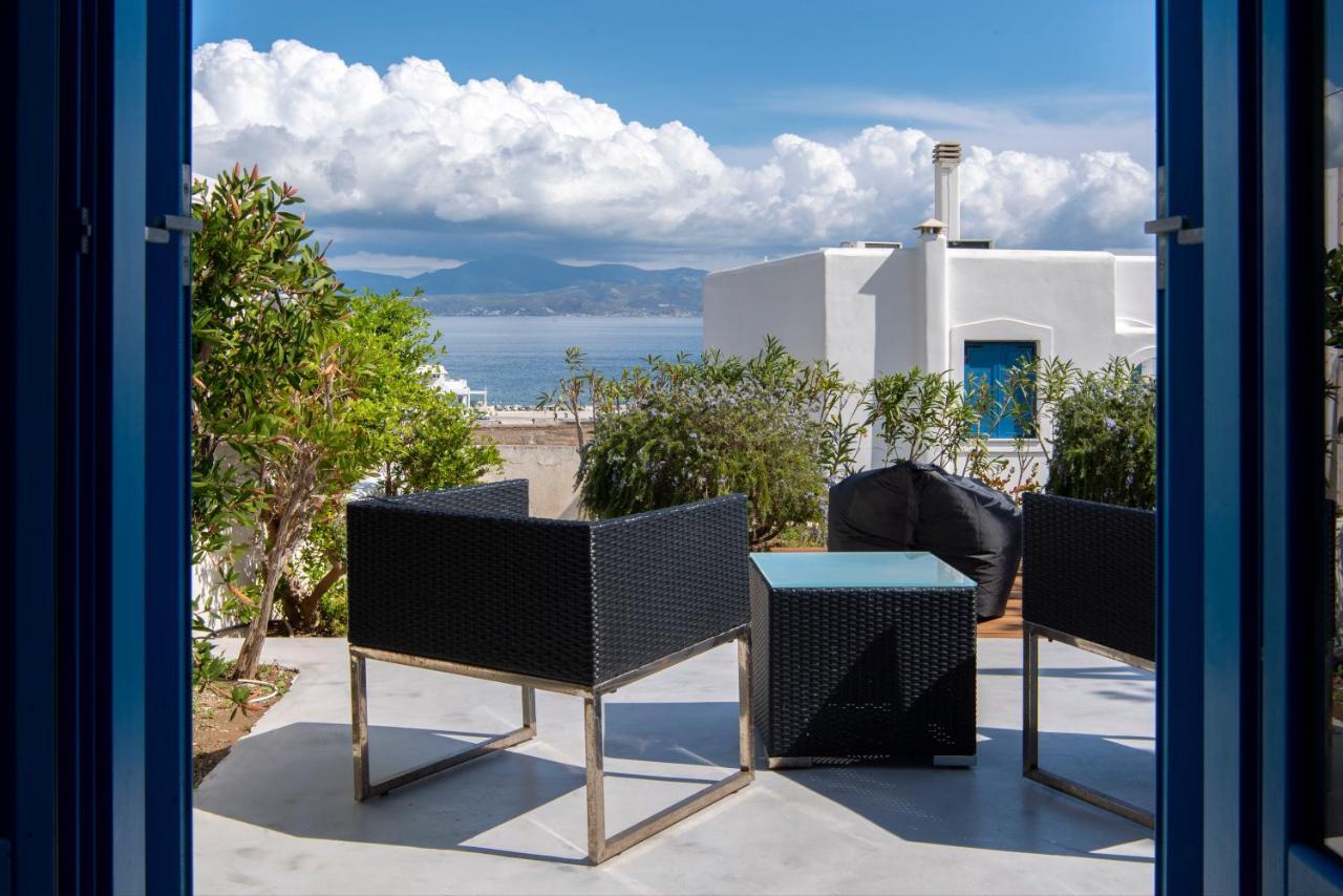 Just Blue With Amazing Sea Views In Piso Livadi Villa Exterior photo