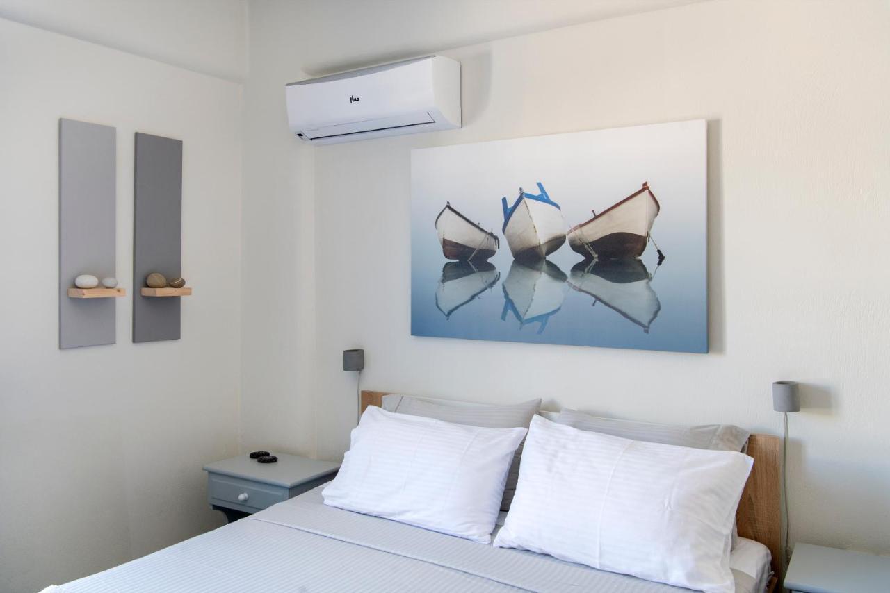 Just Blue With Amazing Sea Views In Piso Livadi Villa Exterior photo