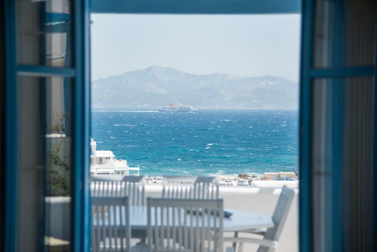 Just Blue With Amazing Sea Views In Piso Livadi Villa Exterior photo