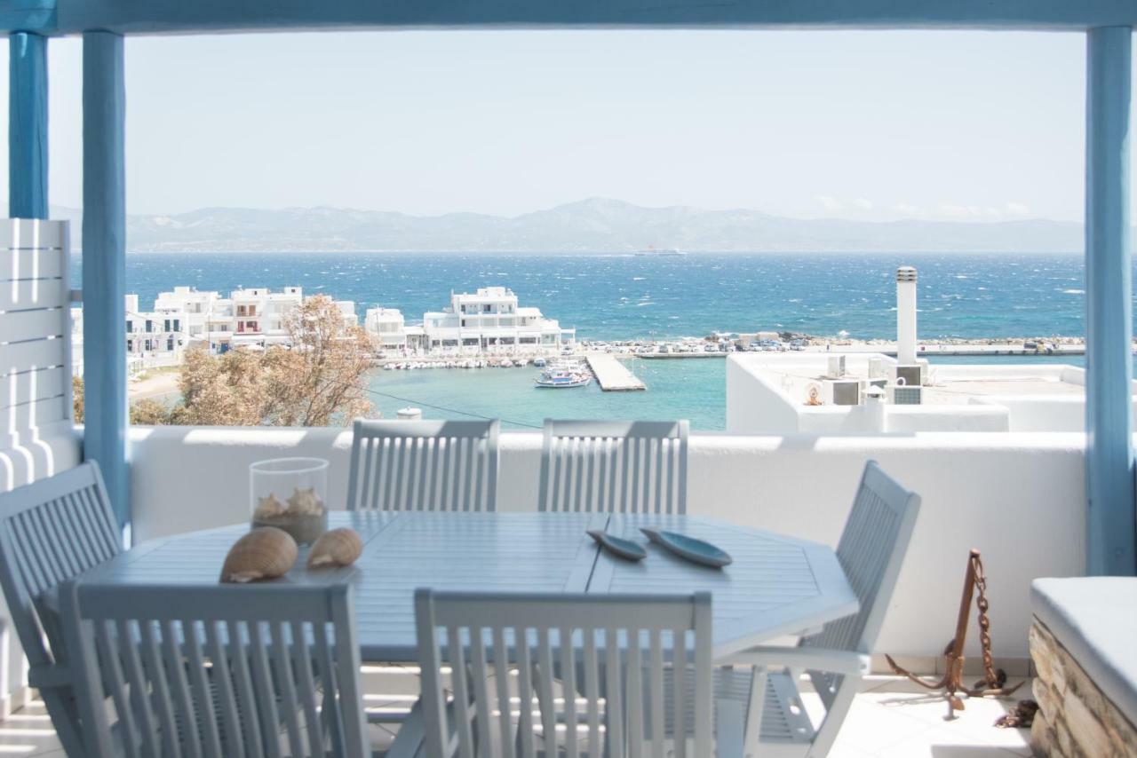 Just Blue With Amazing Sea Views In Piso Livadi Villa Exterior photo