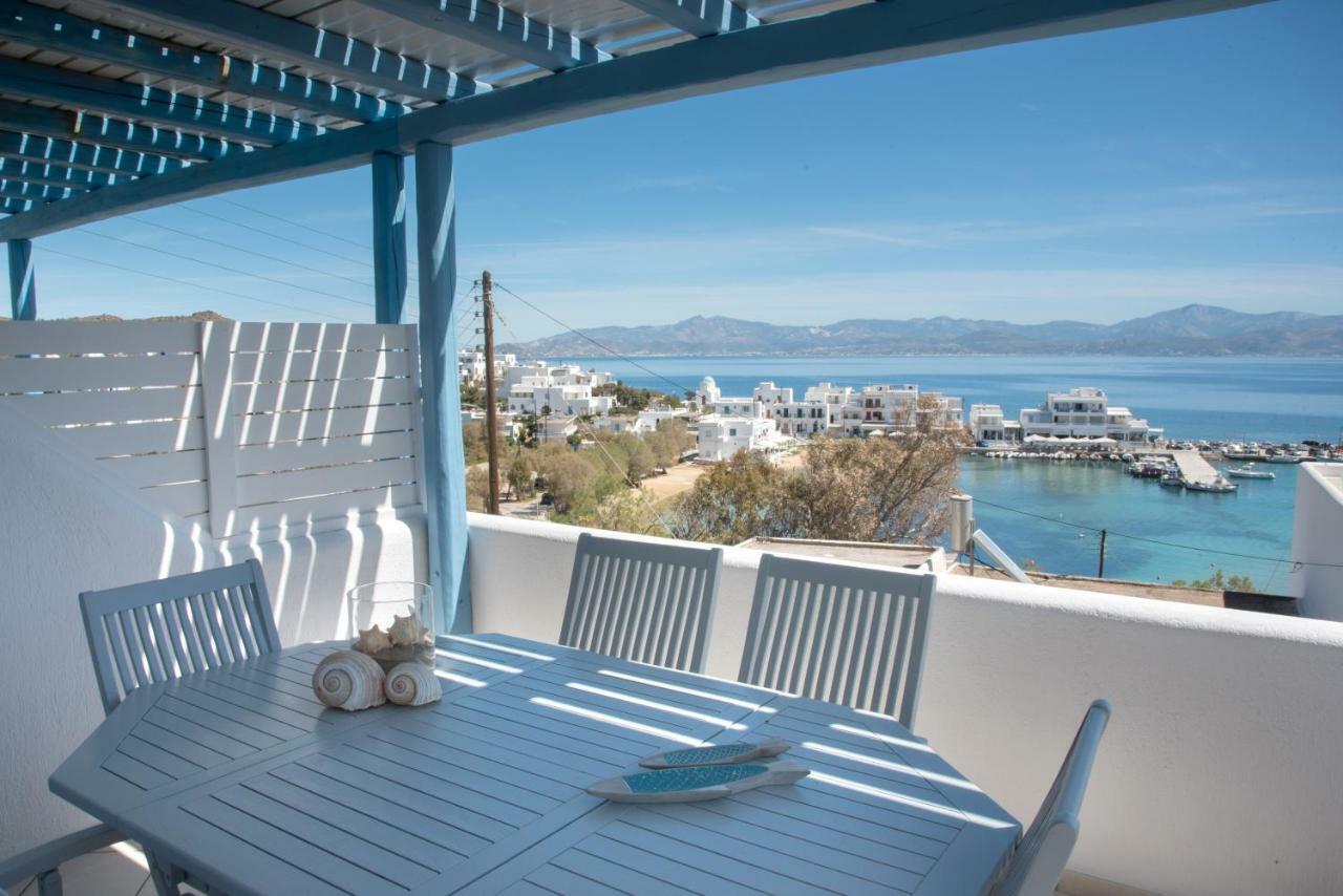 Just Blue With Amazing Sea Views In Piso Livadi Villa Exterior photo